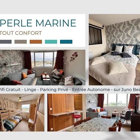 Perle Marine - Lumineux Confortable 6p Bord De Courseulles-sur-Mer