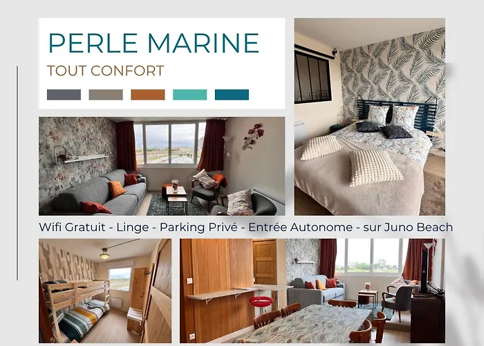 Perle Marine - Lumineux Confortable 6p Bord De Courseulles-sur-Mer
