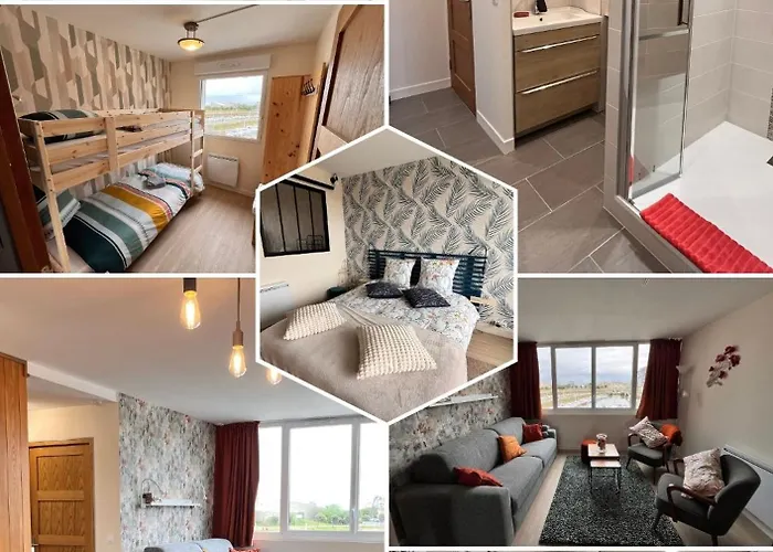 Apartment Perle Marine - Lumineux Confortable 6p Bord De Courseulles-sur-Mer