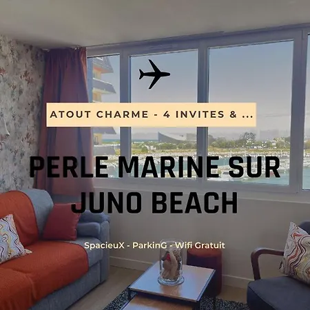 Appartement Perle Marine - Lumineux Confortable 6p Bord De