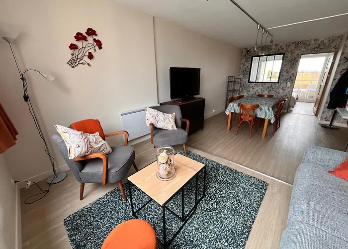 Perle Marine - Lumineux Confortable 6p Bord De Apartment Courseulles-sur-Mer