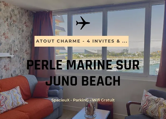 Apartment Perle Marine - Lumineux Confortable 6p Bord De